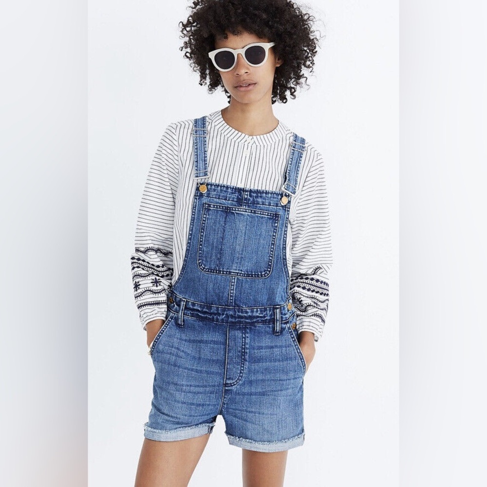 Madewell Adirondack Denim Shortalls
